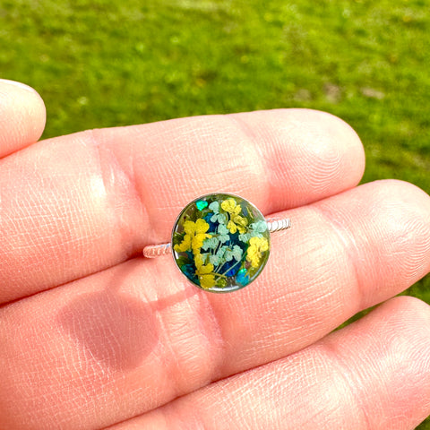 Botanical Flower Ring - BG 265
