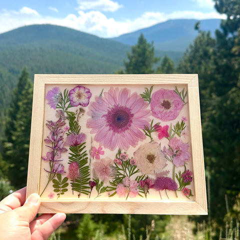 Pink Botanical Art - BG 270