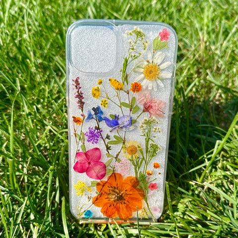 iPhone 14 Plus Flower Phone Case - BG 281
