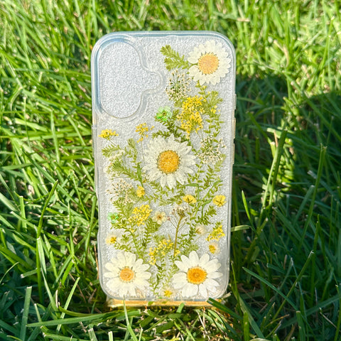 iPhone 16 Flower Phone Case - BG 280