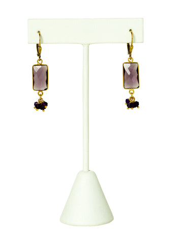 Amethyst Gemstone Earrings