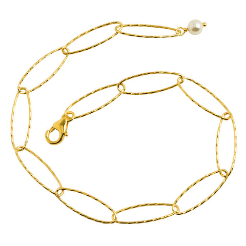 Oval Link Chain Bracelet