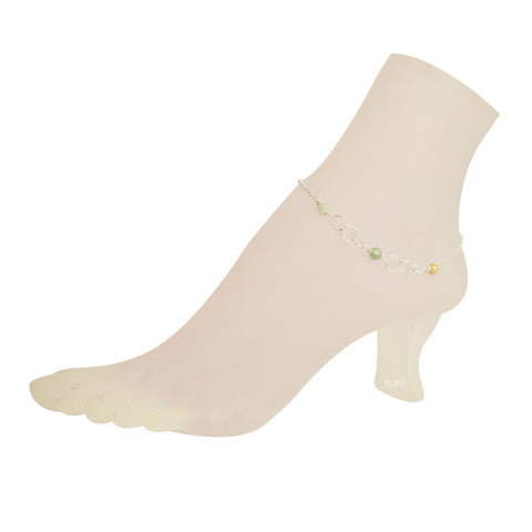 Jade Colors + Chain Anklet