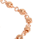 Rose Gold Nugget Bracelet