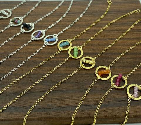 Gemstone Energy Ray Bracelet