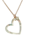 Sweetheart Pearl Necklace