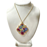 Botanical Flower Necklace - BG 288