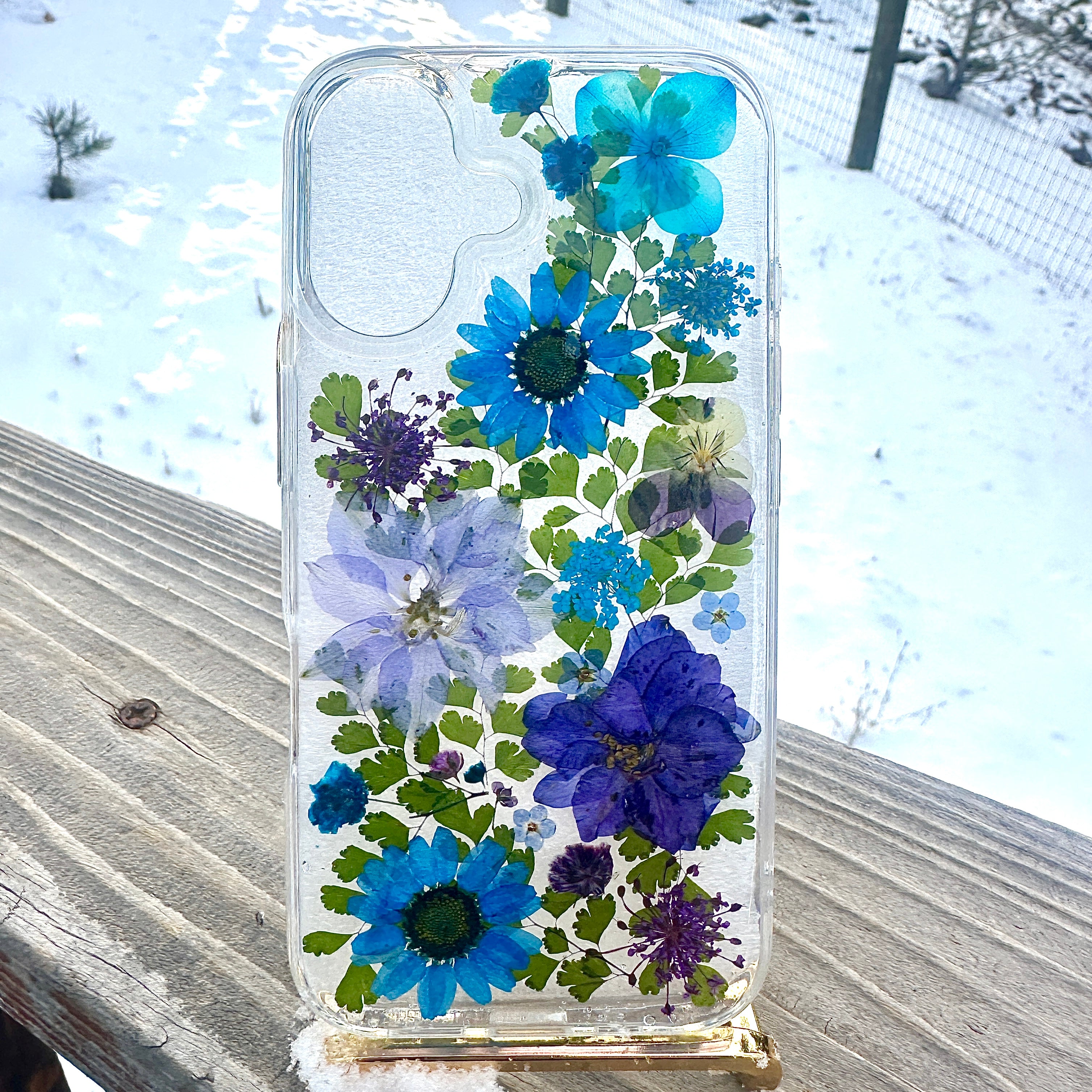 iPhone 16 Flower Phone Case - BG 329