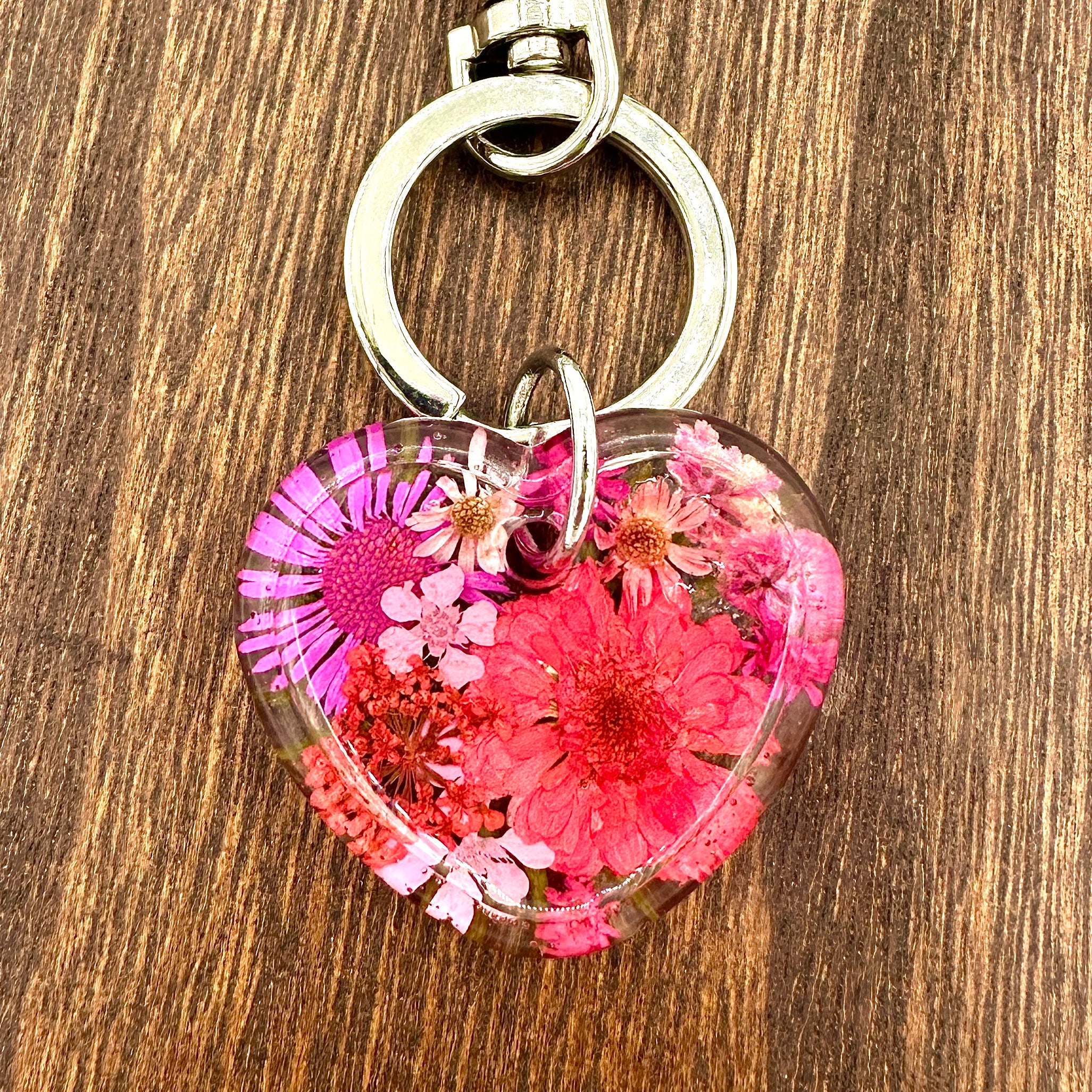 Pressed Flower Key Chain - BG 383
