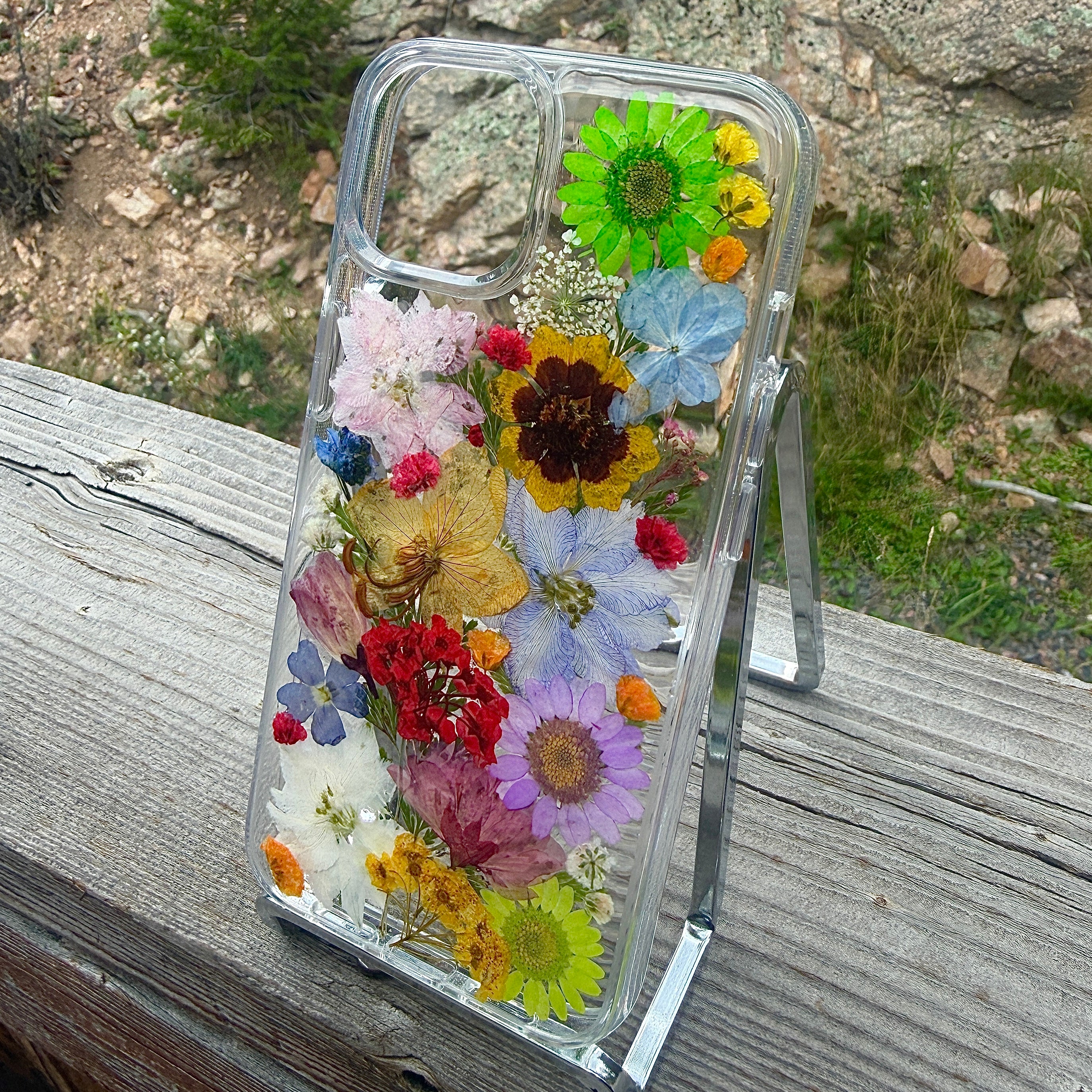 iPhone 13 Flower Phone Case - BG 482