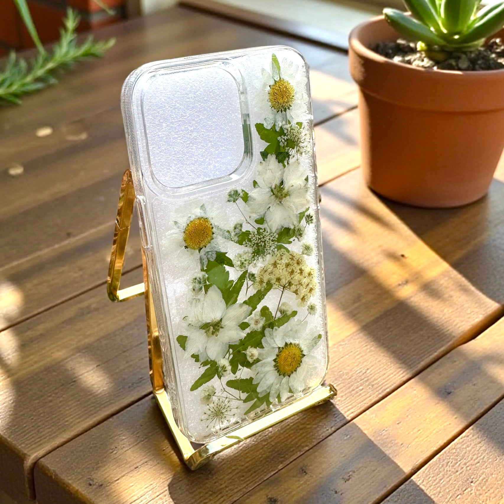 iPhone 13 Pro Flower Phone Case - BG 339