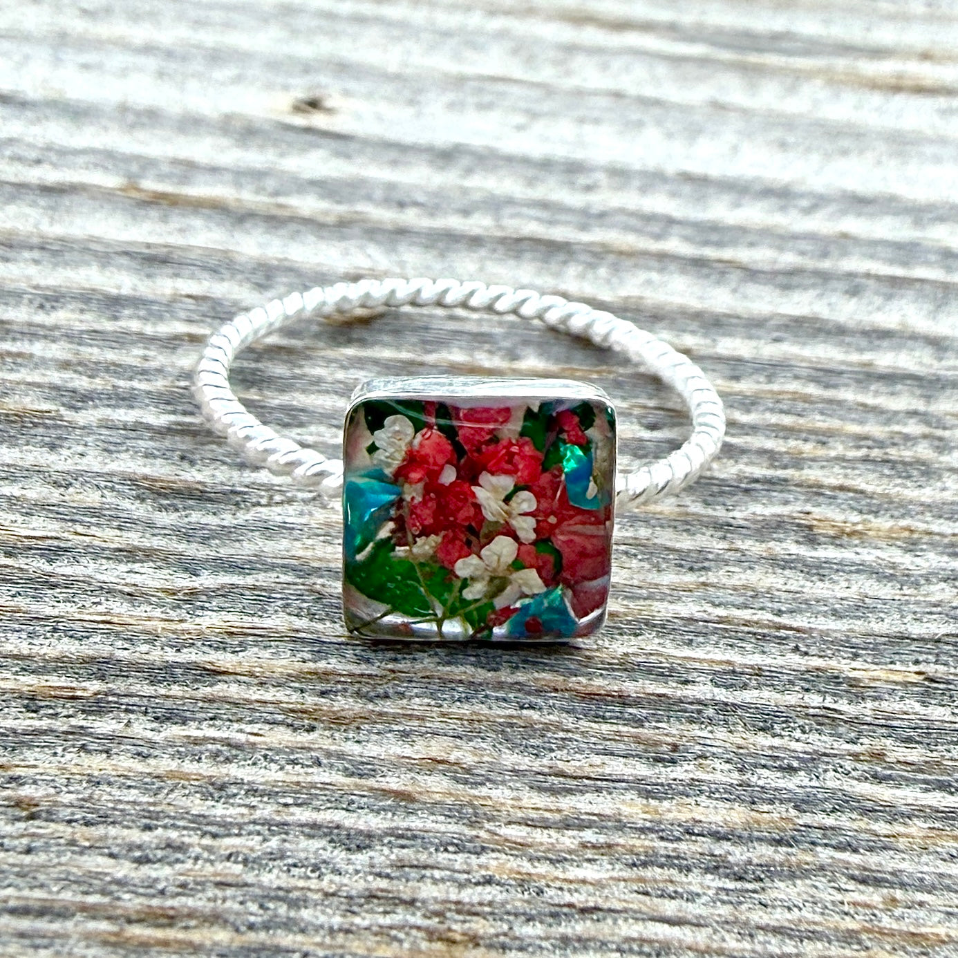 Botanical Flower Ring | Size 7 1/2 - BG 468