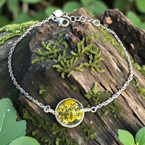 Yellow Botanical Garden Bracelet - BG 352