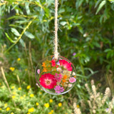 Botanical Garden Flower Ornament - BG 278
