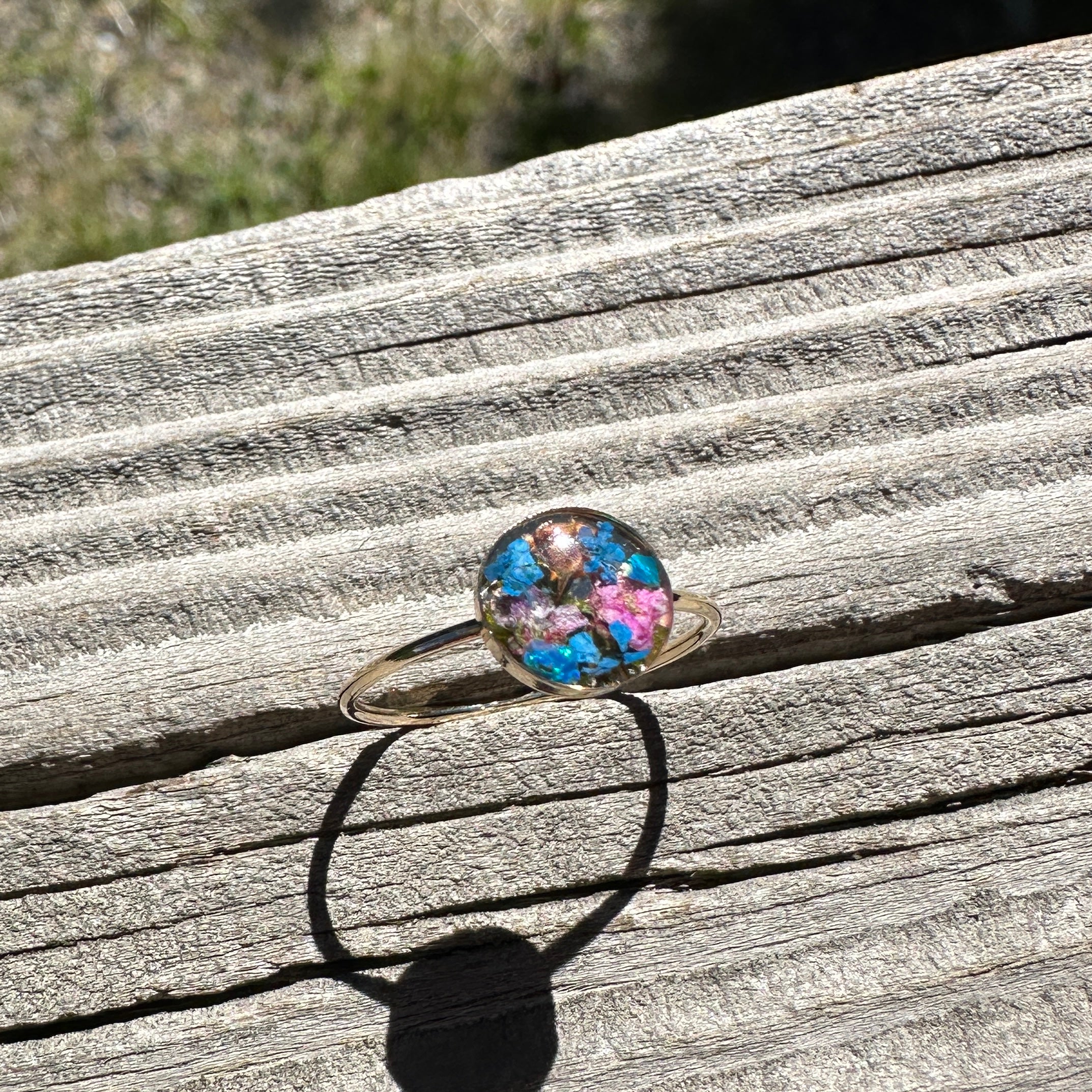 Wildflower Botanical Garden Ring - Size 8 - BG 444