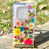 iPhone 16 Pro Flower Phone Case - BG 304