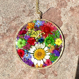 Botanical Flower Necklace - BG 308