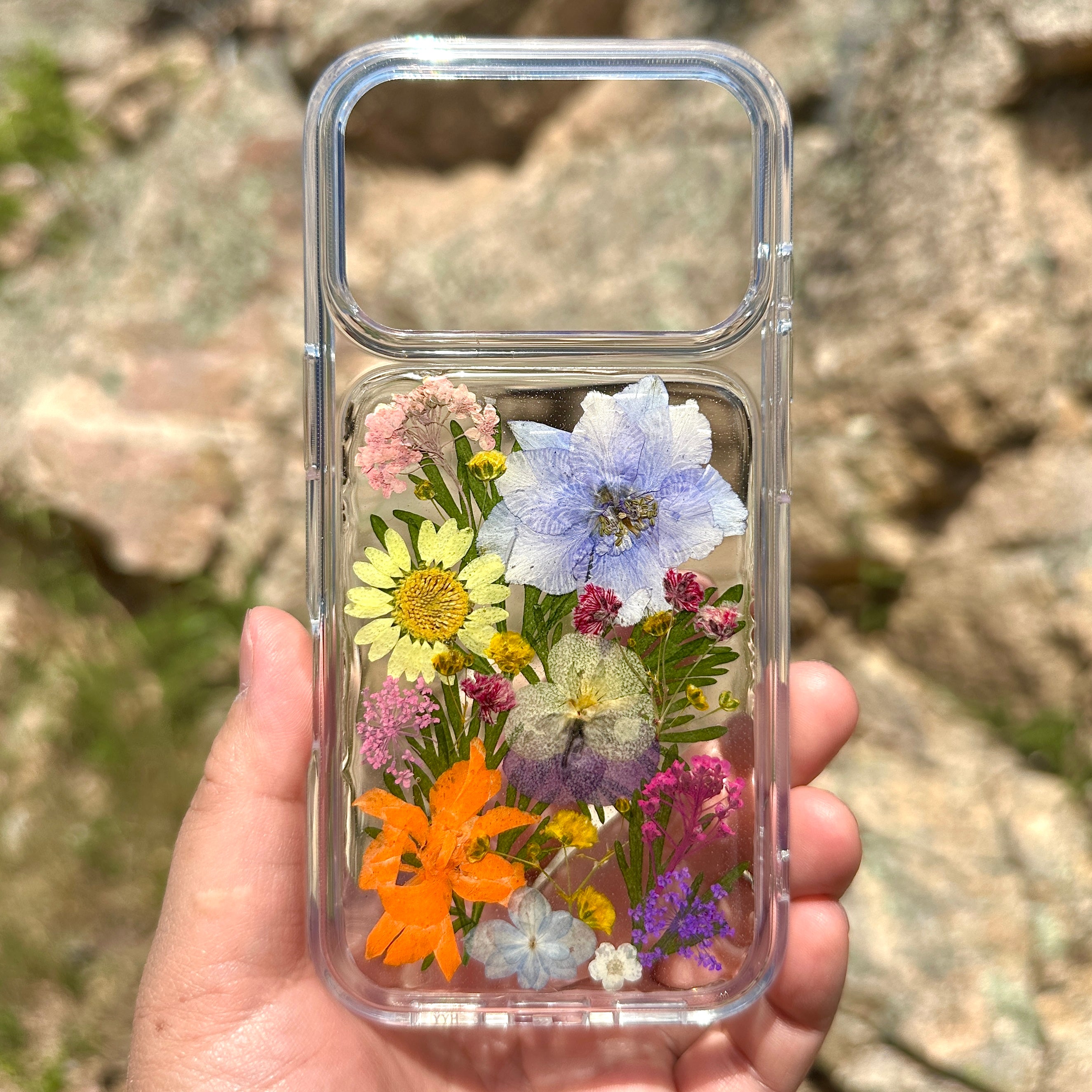 iPhone 17 Pro Flower Phone Case - BG 459