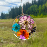 Botanical Garden Flower Ornament - BG 277