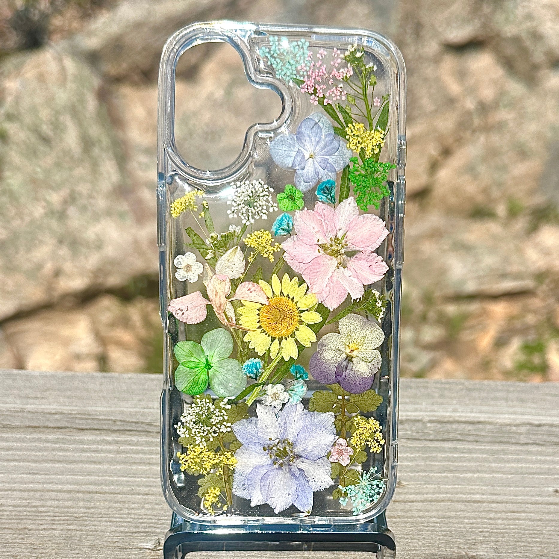 iPhone 17 Flower Phone Case - BG 454