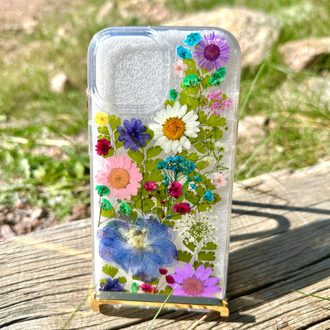 iPhone 15 Flower Phone Case - BG 300