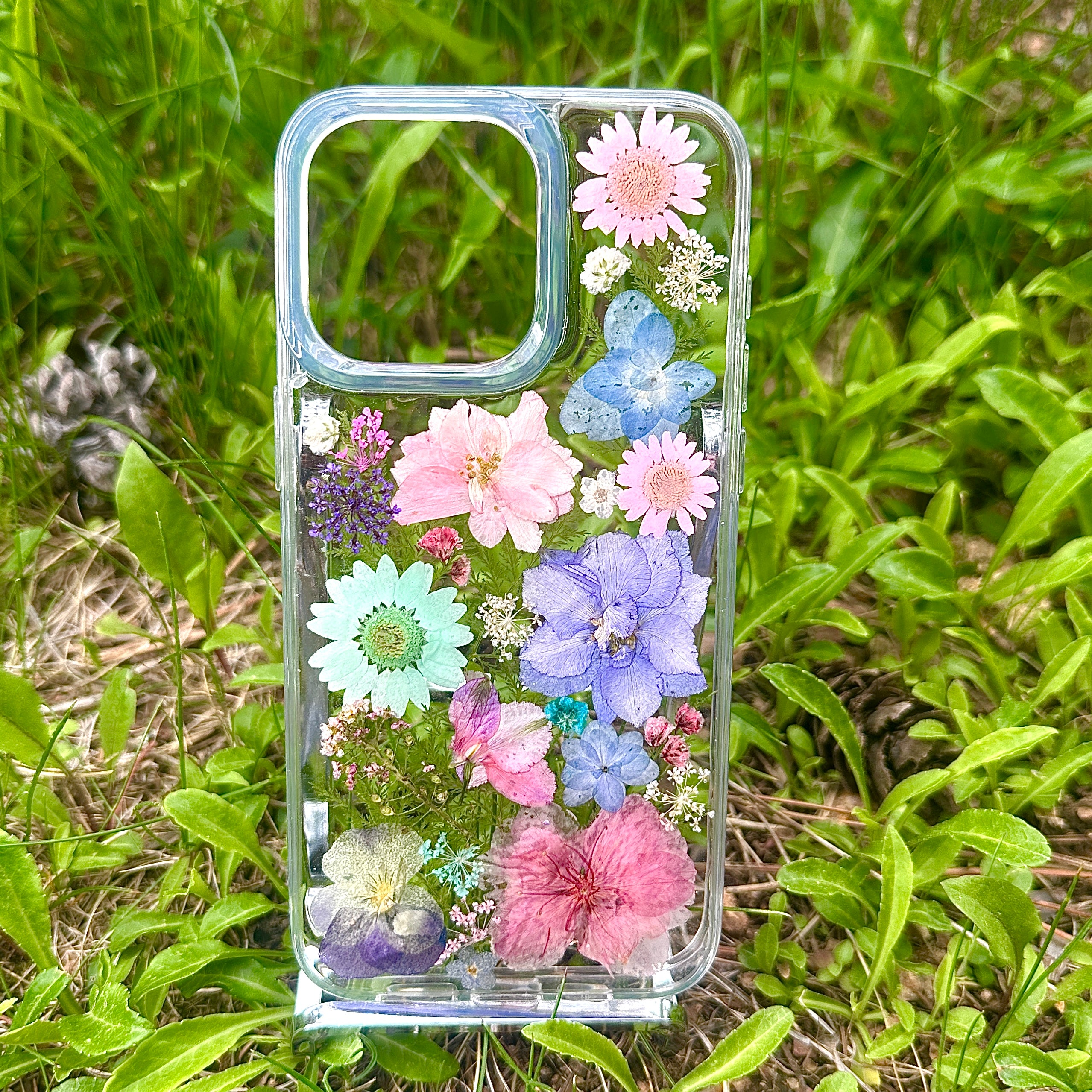 iPhone 15 Pro Max Flower Phone Case - BG 417