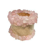 Rose Quartz Holder + Air Plant