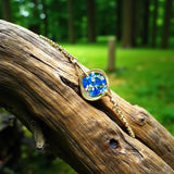 Blue Botanical Garden Bracelet - BG 290