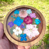 Pressed Flowers Jewelry Dish - BG 157