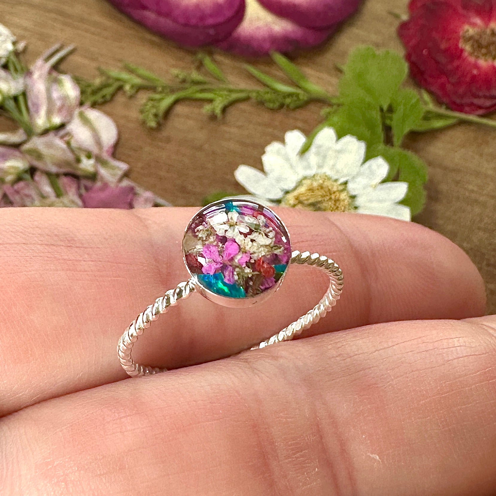 Botanical Garden Ring - Size 8 1/2 - BG 372