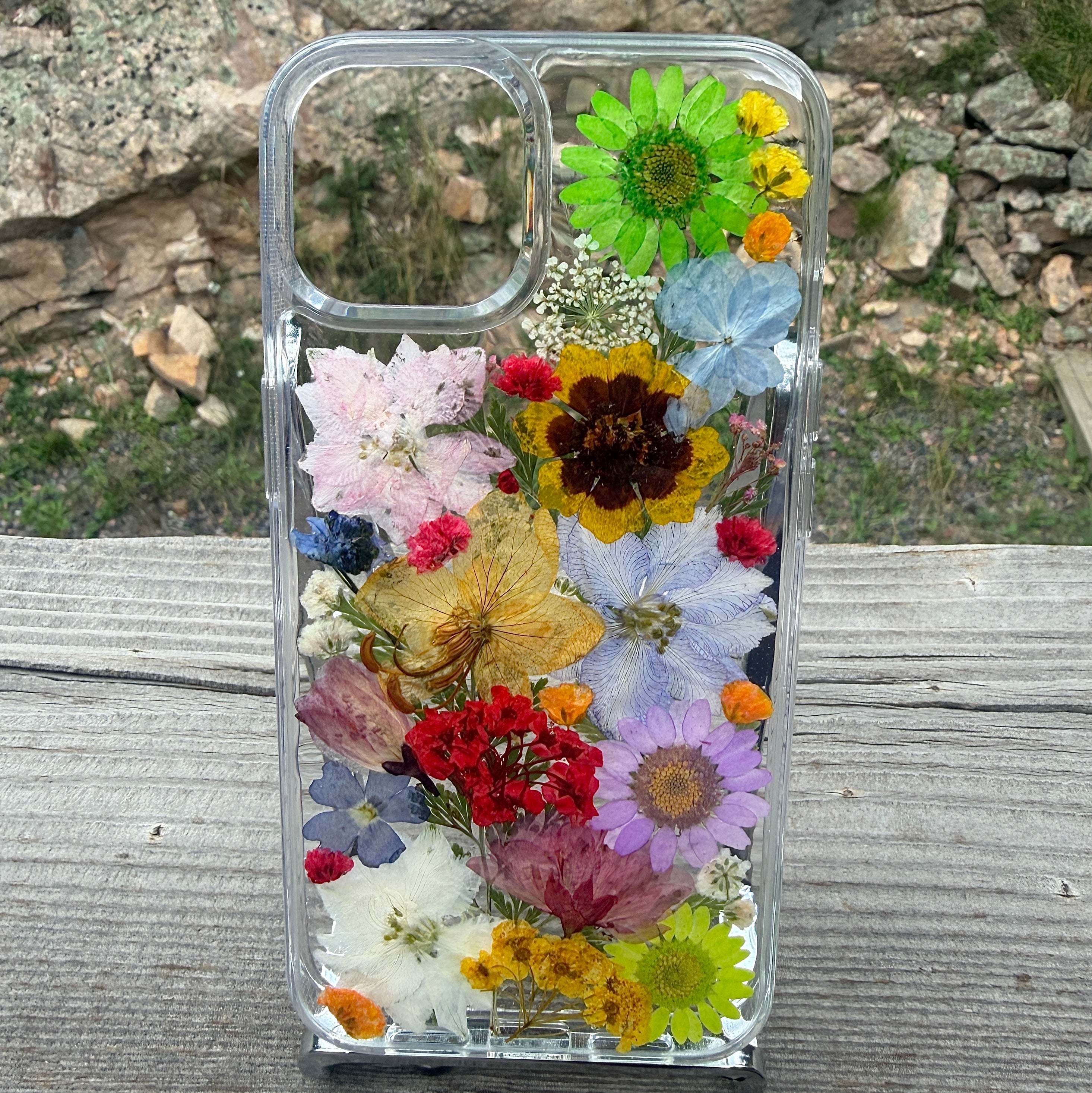 iPhone 13 Flower Phone Case - BG 482