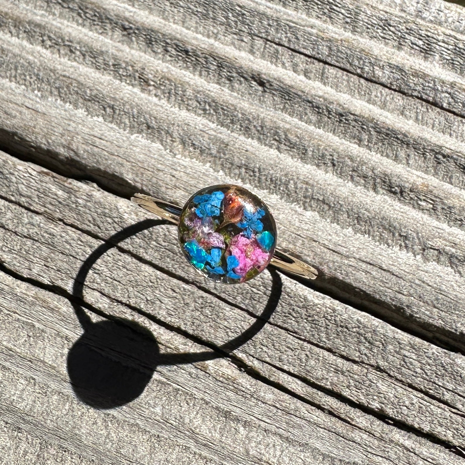 Wildflower Botanical Garden Ring - Size 8 - BG 444