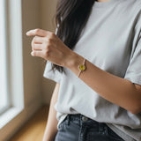 Yellow Botanical Garden Bracelet - BG 352