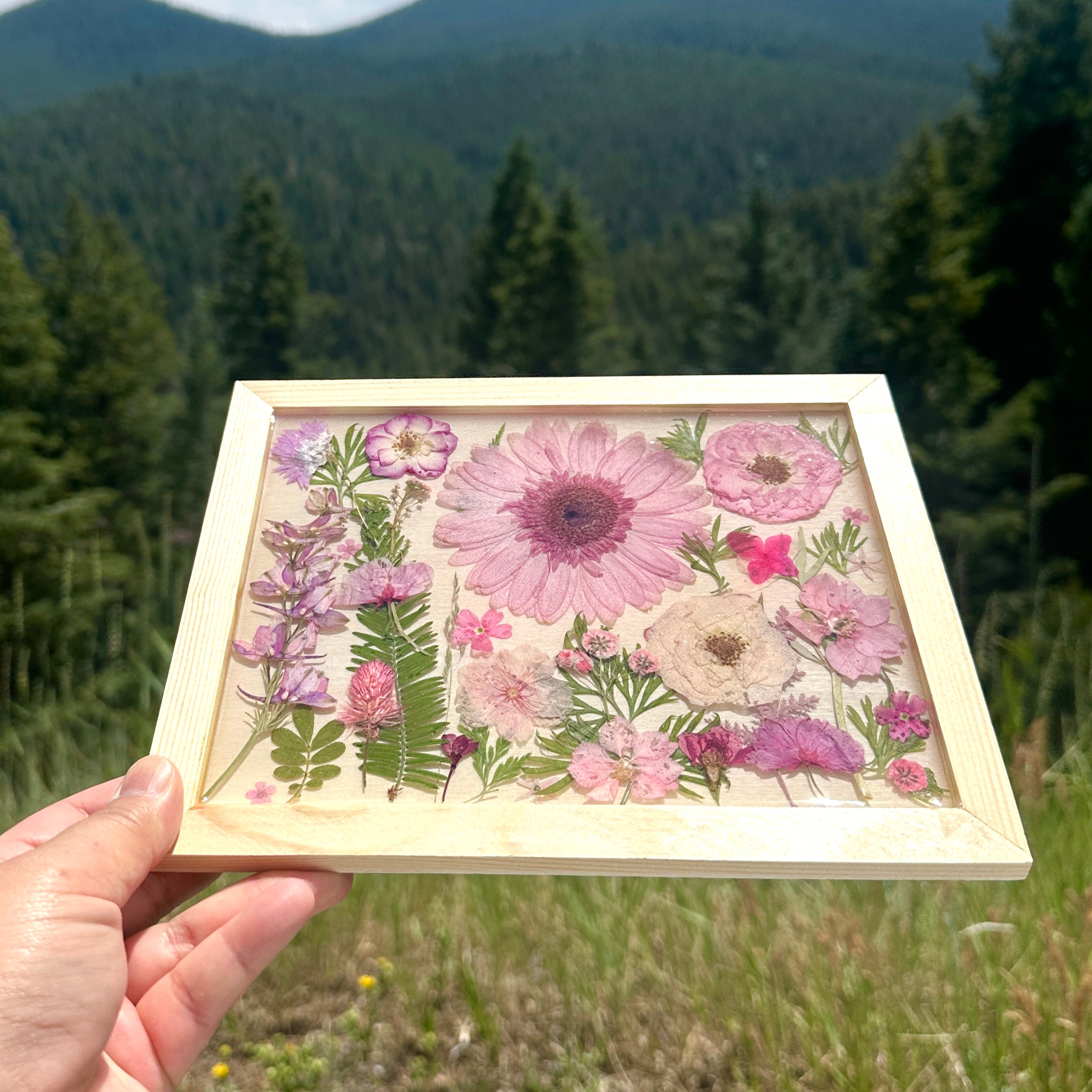 Pink Botanical Art - BG 270