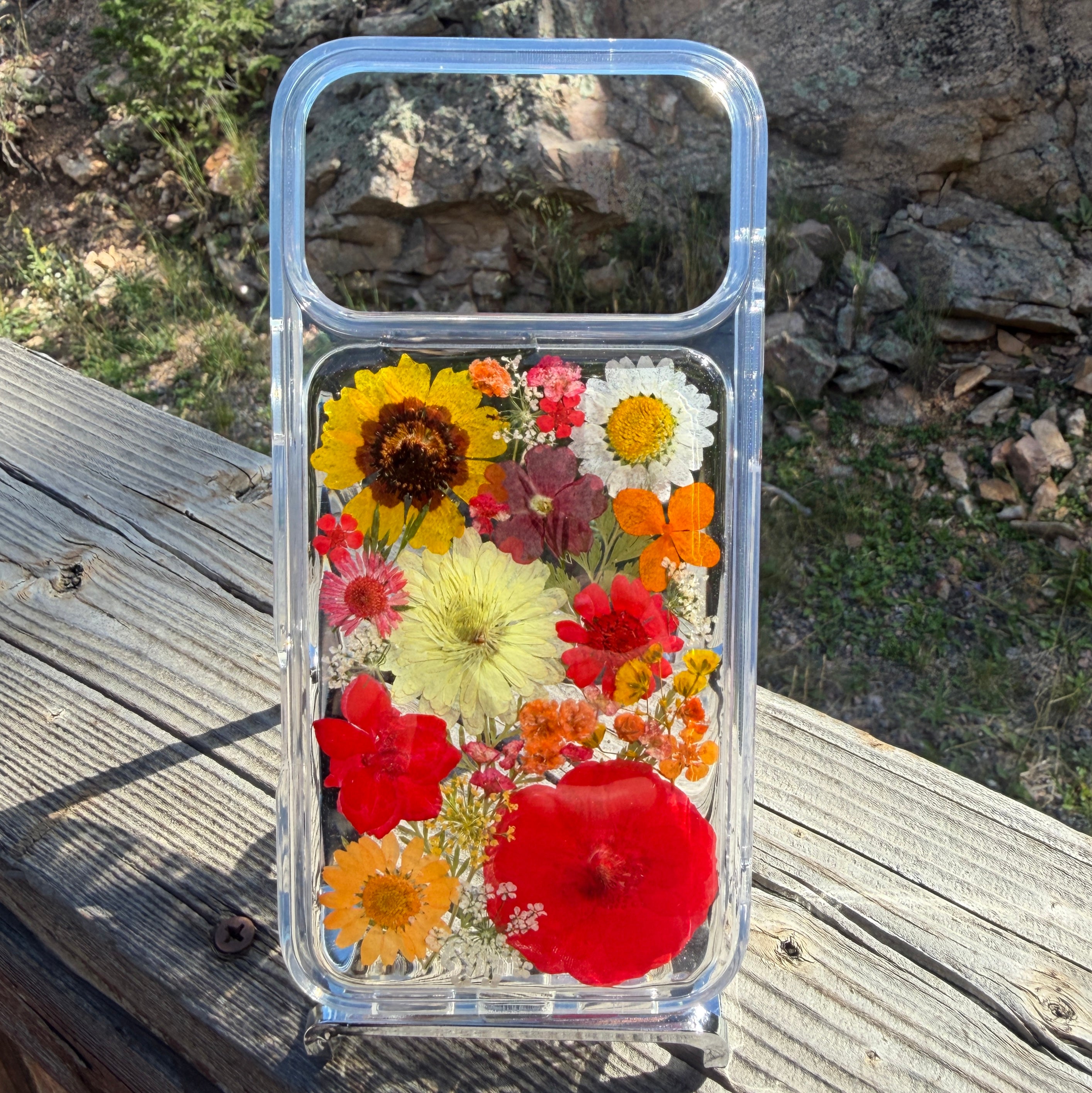 iPhone 17 Pro Max Flower Phone Case - BG 473