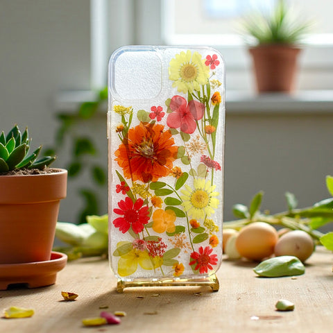 iPhone 14 Plus Flower Phone Case - BG 340