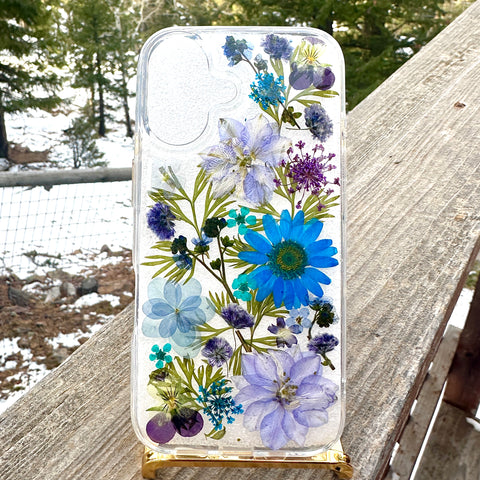 iPhone 16 Flower Phone Case - BG 328