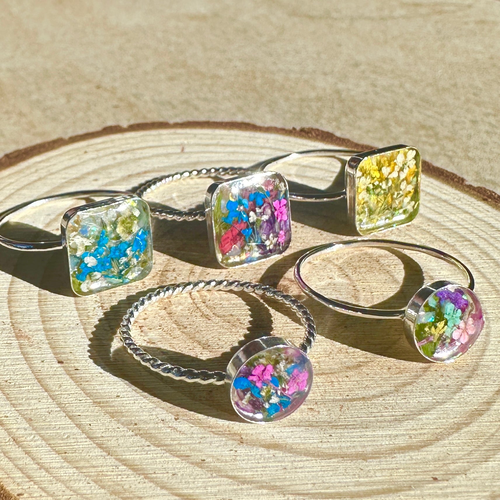 Botanical Garden Rings - SIZE 8 - BG 136