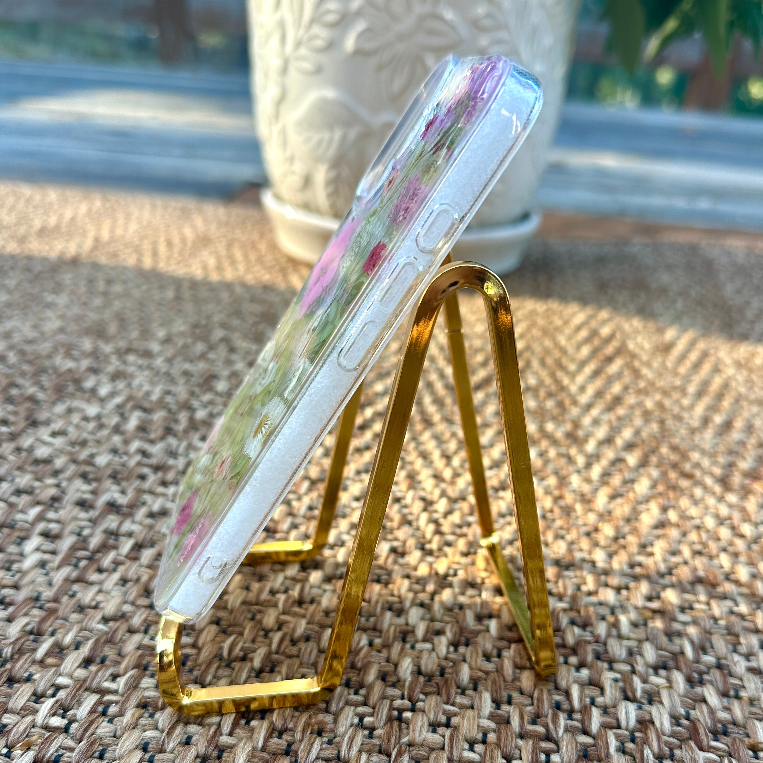 iPhone 16 Flower Phone Case - BG 283