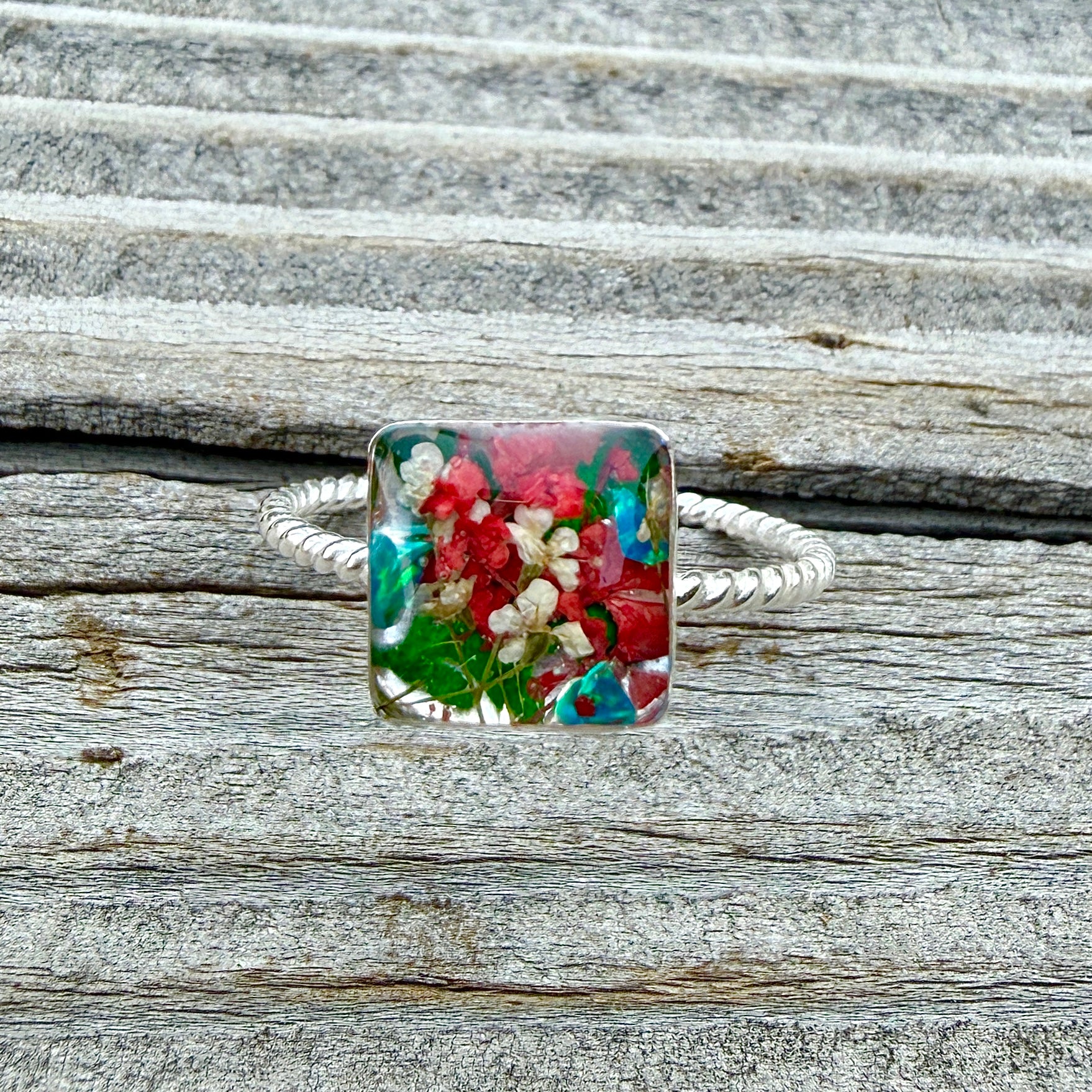 Botanical Flower Ring | Size 7 1/2 - BG 468