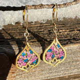 Lotus Flower Earrings - BG 321