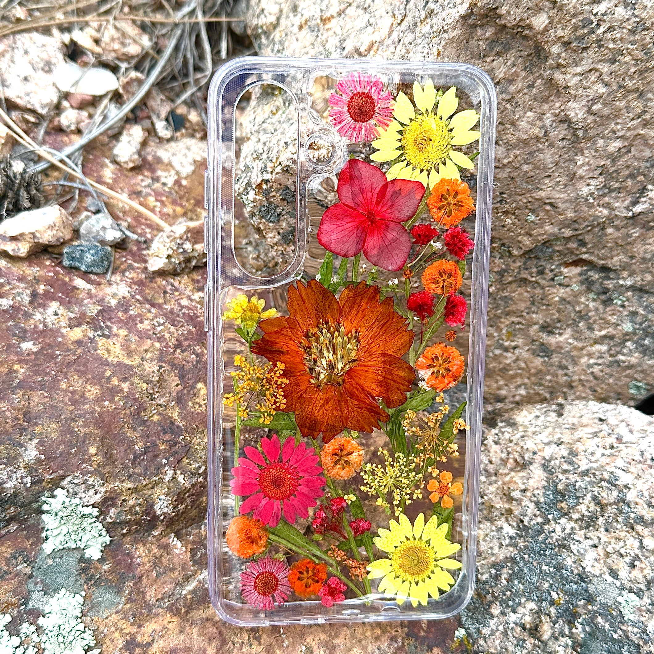 Samsung S24 Flower Phone Case - BG 412