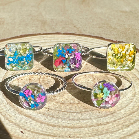 Botanical Garden Rings - SIZE 8 - BG 136