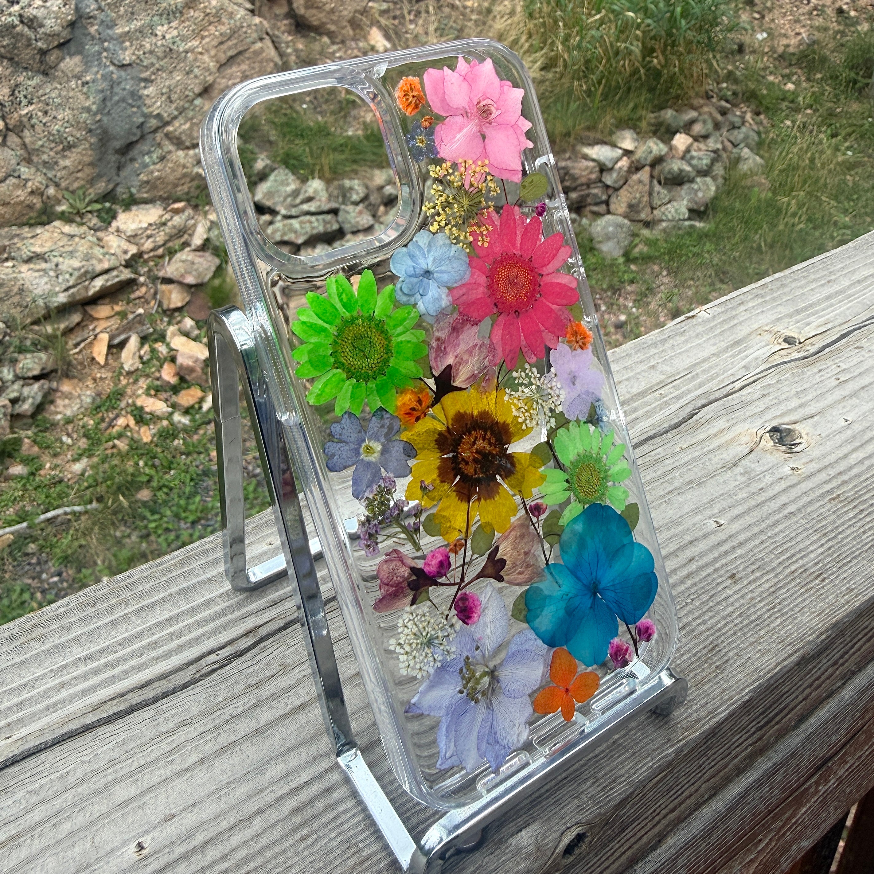 iPhone 13 Flower Phone Case - BG 481