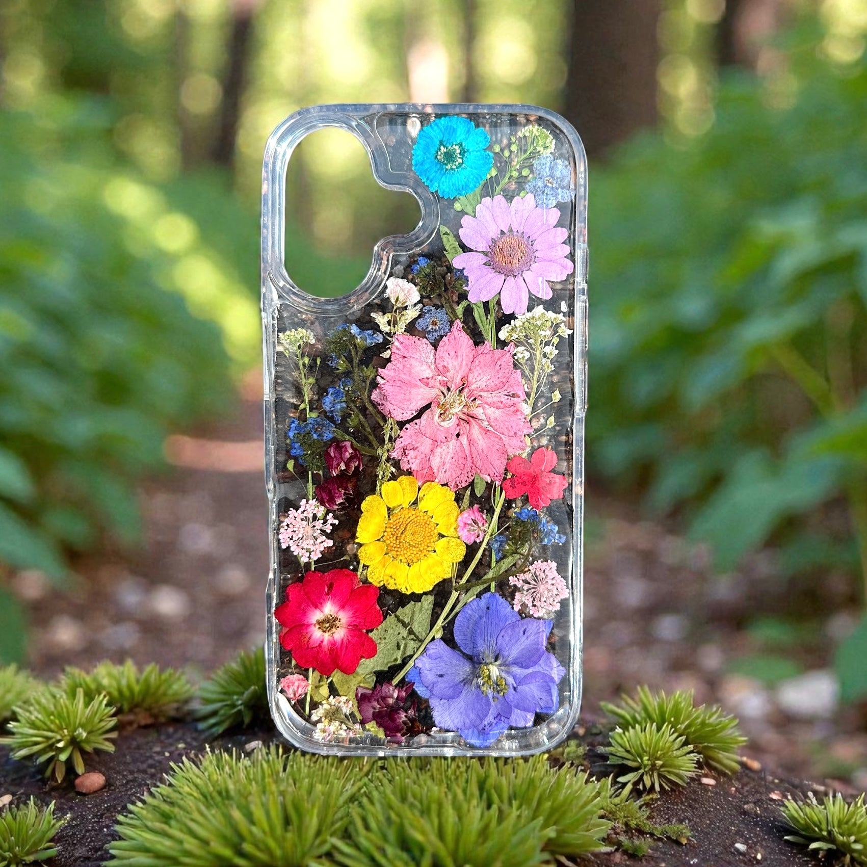 iPhone 17 Flower Phone Case - BG 406