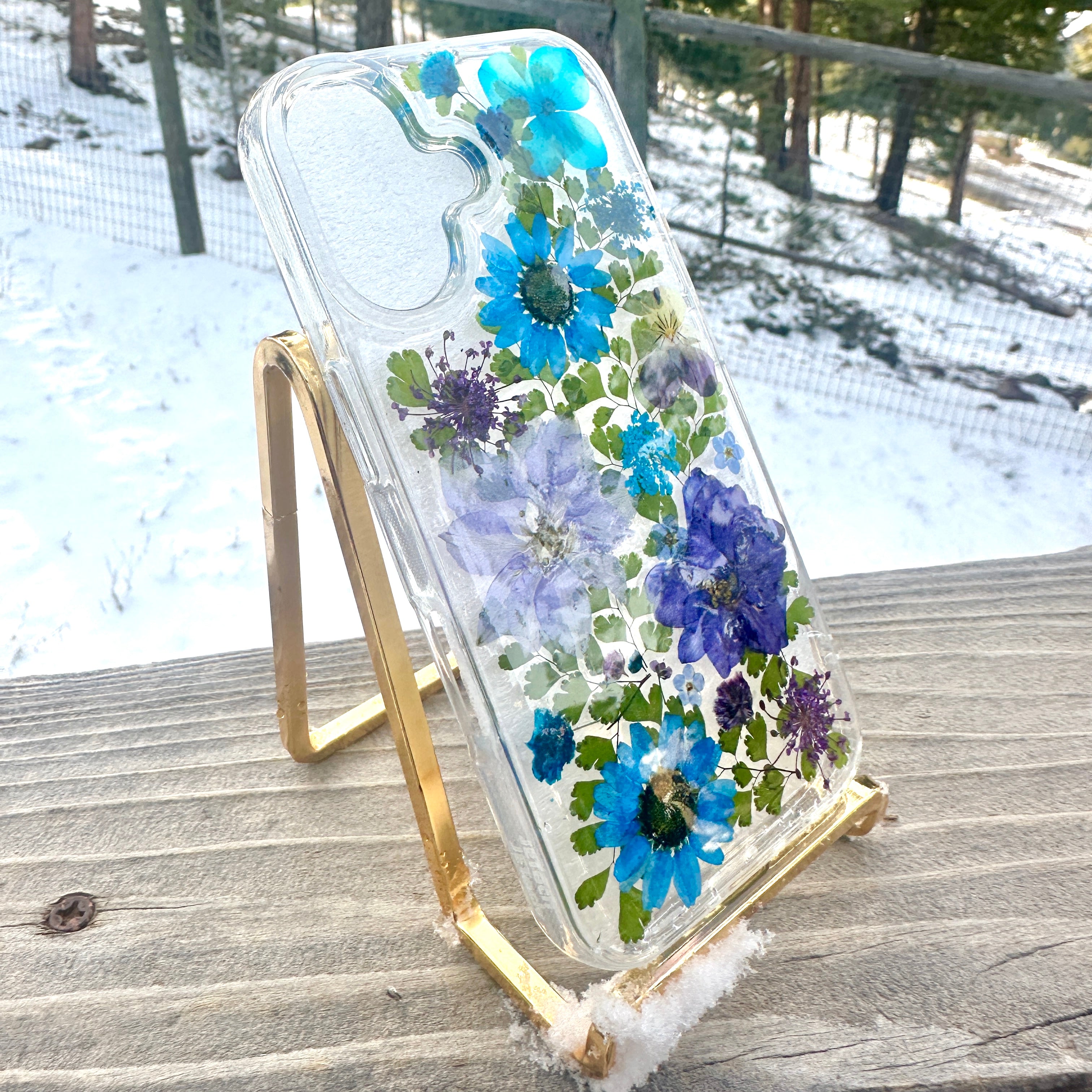 iPhone 16 Flower Phone Case - BG 329