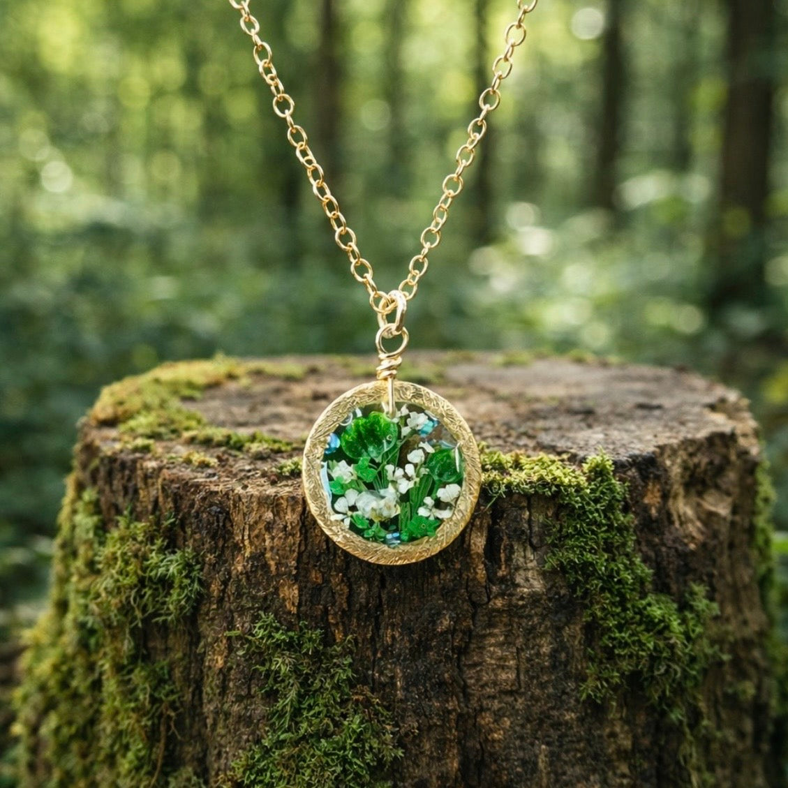 Botanical Garden Necklace - BG 355