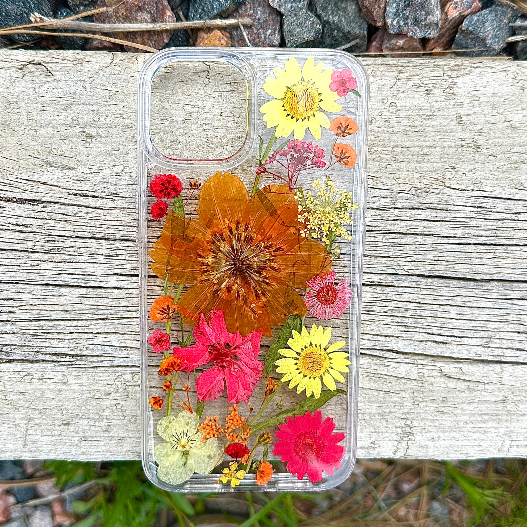 iPhone 13 Flower Phone Case - BG 414