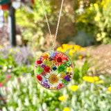 Botanical Flower Necklace - BG 308