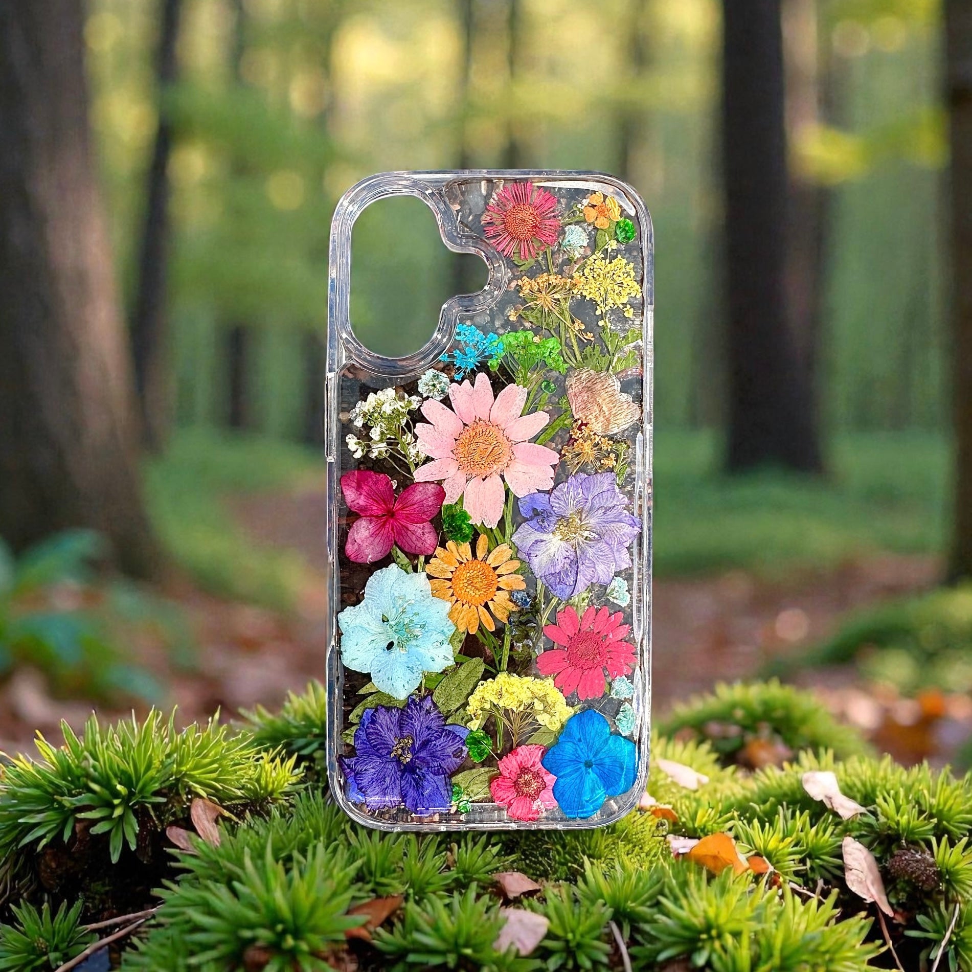 iPhone 17 Flower Phone Case - BG 402